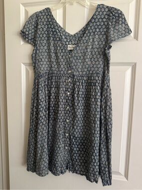 women's denim dresses with sleeves Women's 3/4 Sleeve Denim Dress